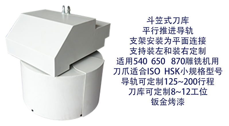 精雕機(jī)刀庫(kù)龍利有幾種選擇？